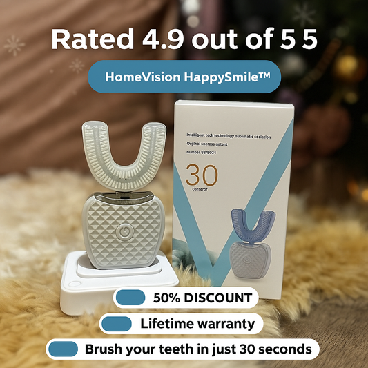 HappySmile™ Quick Clean Toothbrush