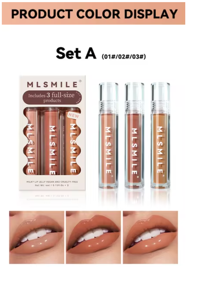 MLSMILE Hydrating Lipstick Set