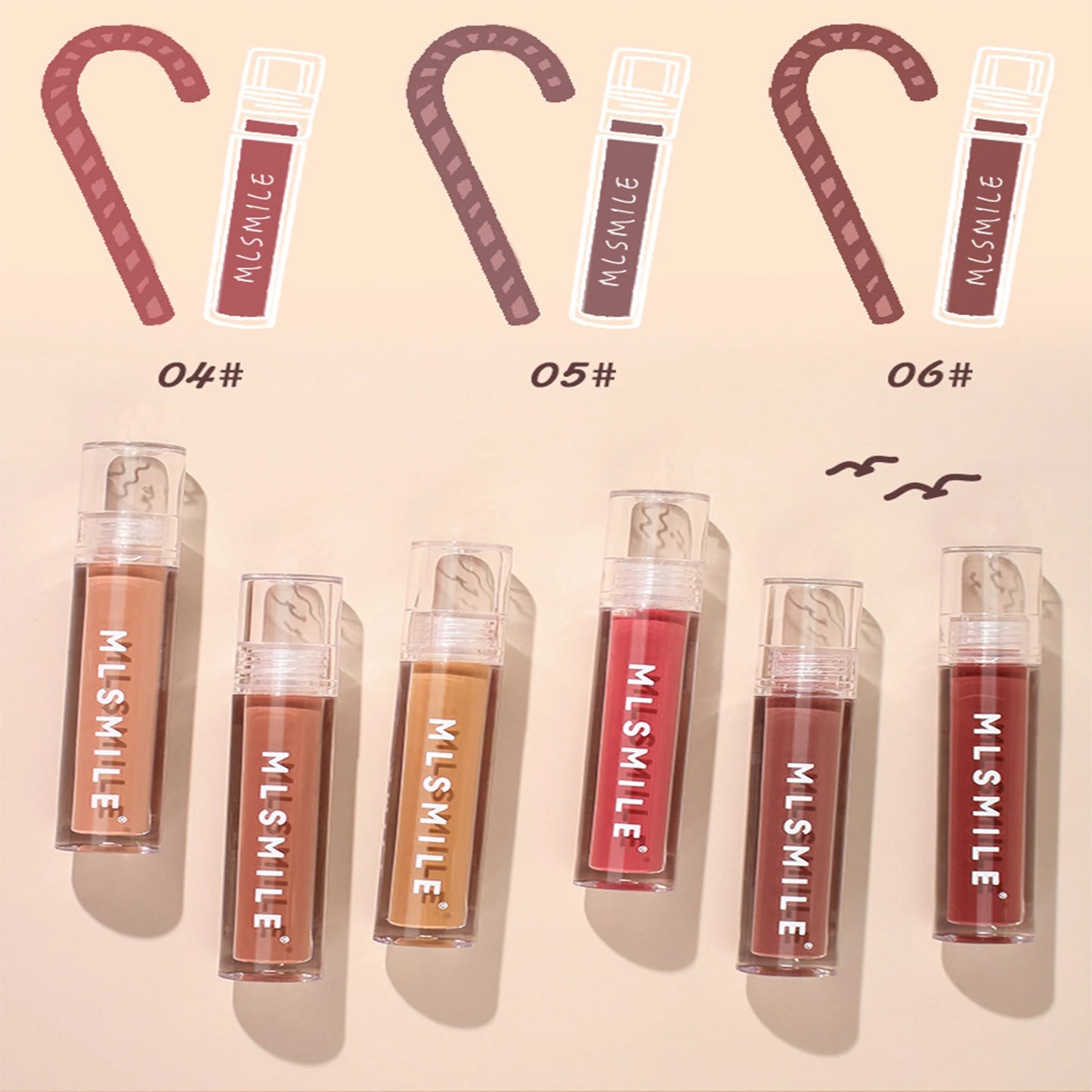 MLSMILE Hydrating Lipstick Set