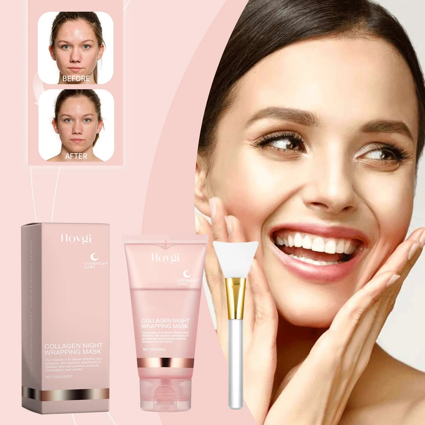 Korean Glowy Collagen Mask