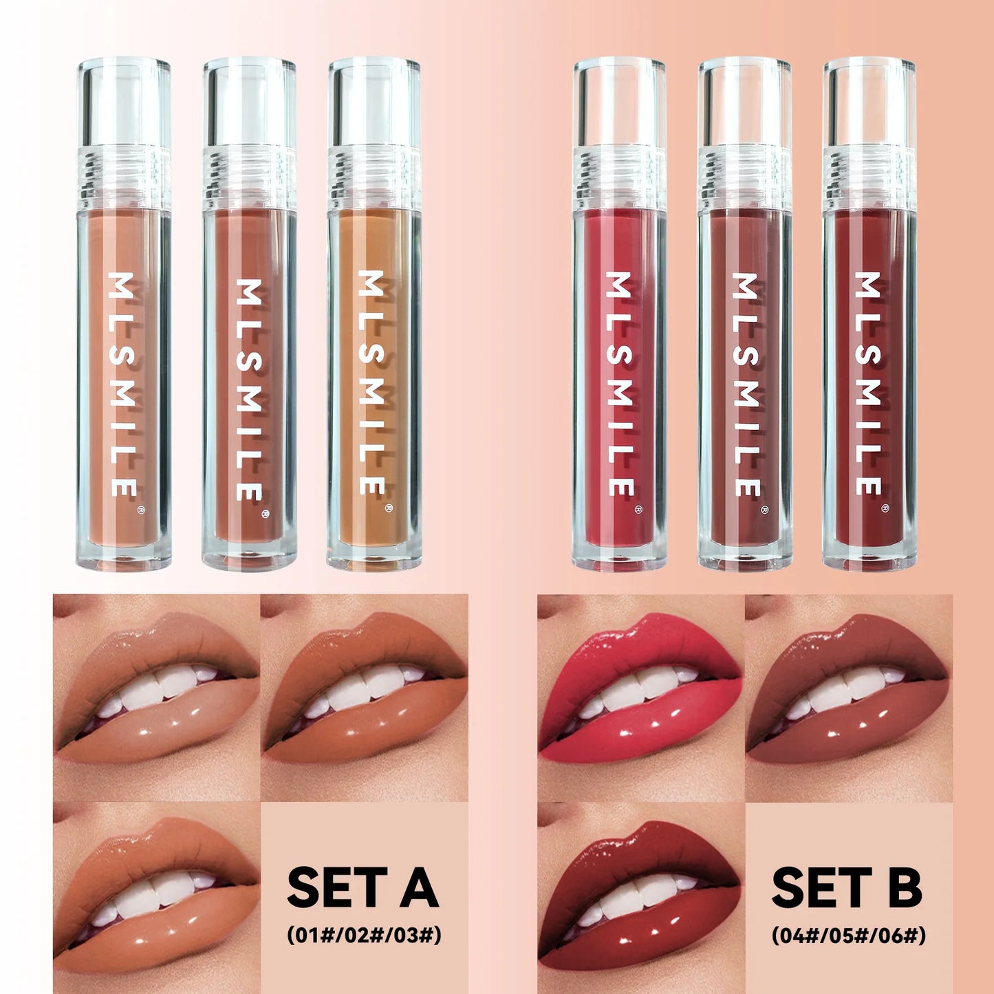 MLSMILE Hydrating Lipstick Set