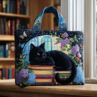 Handgemaakte tas Chat Noir op Boeken
