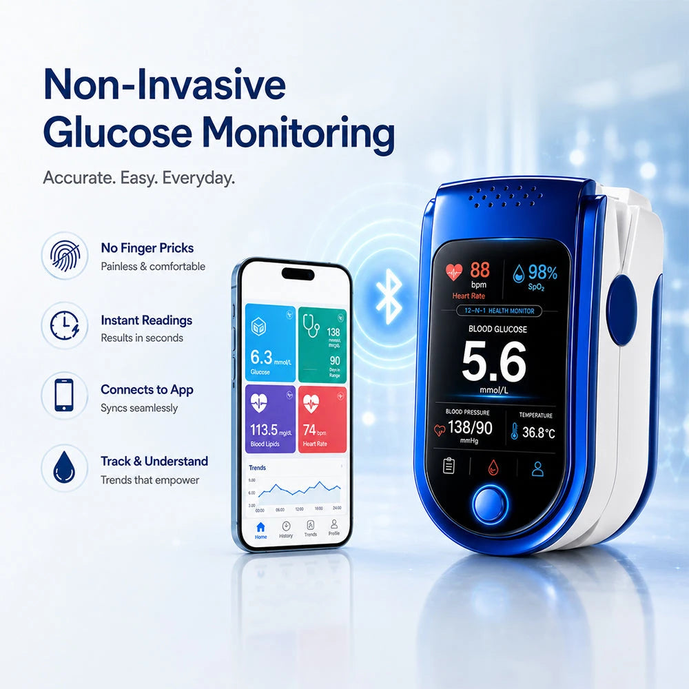 GlucoCare™ — Meer gemak bij iedere meting.