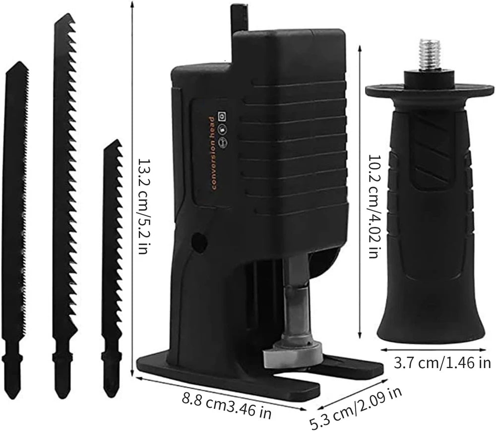 Reciprozaag Boormachine Adapter Set