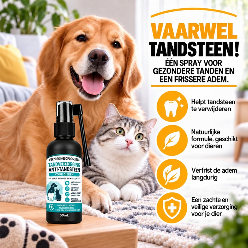DentaPet™ – Weg met tandsteen, hallo frisse adem!