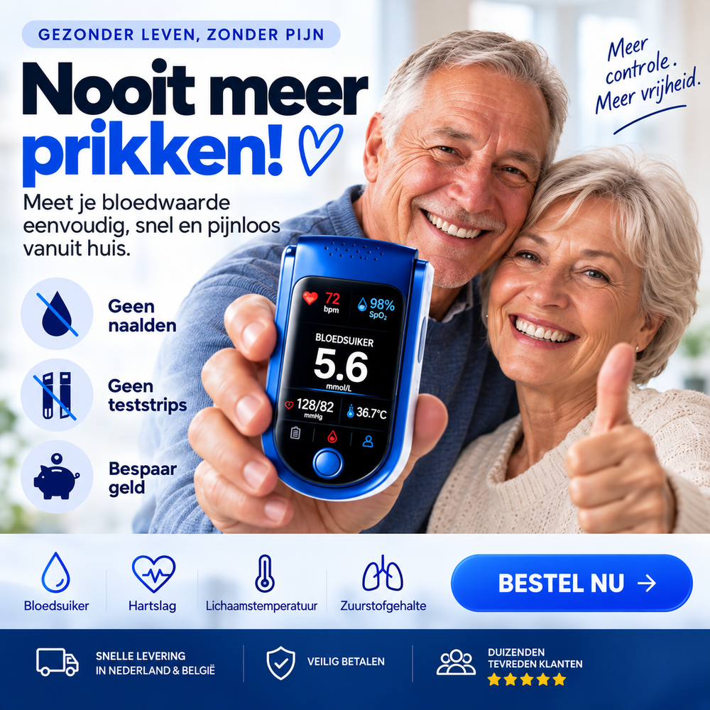 GlucoCare™ — Meer gemak bij iedere meting.