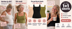 ComfortShape™ — Comfort en ondersteuning die met je meebeweegt.