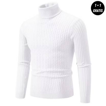 ENZO | Elegant Varm Turtleneck Sweater