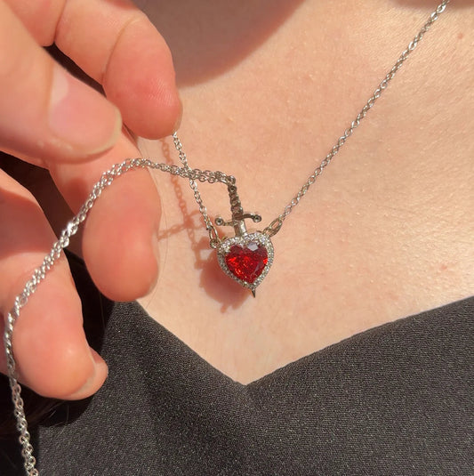 SORA Spark Hart &amp; Zwaard Ketting