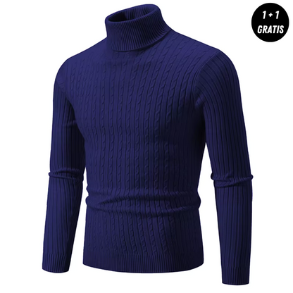 ENZO | Elegant Varm Turtleneck Sweater