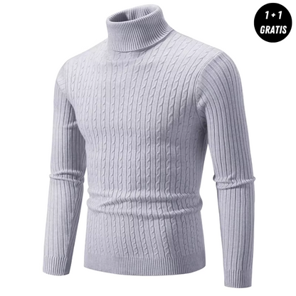 ENZO | Elegant Varm Turtleneck Sweater