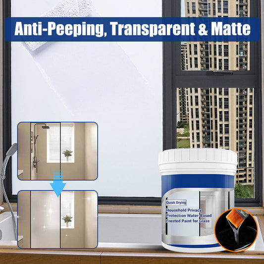 Matowa farba do szkła z ochroną prywatności